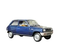 YCNXEB Maqueta de Coche a Escala 1:18 Renault 5 Alpine Renault 1976 Modelo En Miniatura Clásico Vintage Coleccionable Fan Souvenir Decoración Estática Coche En Miniatura(Azul)
