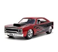 YCNXEB Maqueta de Coche a Escala 1 24 Modelo De Vehículo Deportivo De Aleación Plymouth Road Runner 1970, Modelo De Vehículo, Juguete De Simulación Coche En Miniatura
