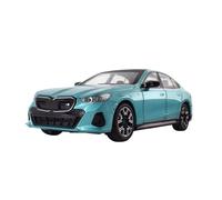 YCNXEB Maqueta de Coche a Escala 1:24 para BMW I5 M60 Modelo De Coche De Aleación con Sonido Y Luz Decoración De Escena En Miniatura De Escritorio para Adultos Coche En Miniatura(Blue)