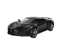 YCNXEB Maqueta de Coche a Escala 1 24 para Bugatti Voice of The Night Modelo Coche Vehículos Fundidos Sonido De Metal Y Decoración Ligera Coleccionables Coche En Miniatura(Negro)
