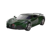 YCNXEB Maqueta de Coche a Escala 1 24 para Bugatti Voice of The Night Modelo Coche Vehículos Fundidos Sonido De Metal Y Decoración Ligera Coleccionables Coche En Miniatura(Verde)