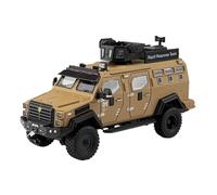 YCNXEB Maqueta de Coche a Escala 1 24 para El Vehículo Blindado Sword Toothed Tiger Modelo Coche Aleación Fundida A Presión Sonido Y Luz Coleccionables Regalo Coche En Miniatura(Yellow)