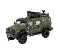 YCNXEB Maqueta de Coche a Escala 1 24 para El Vehículo Blindado Sword Toothed Tiger Modelo Coche Aleación Fundida A Presión Sonido Y Luz Coleccionables Regalo Coche En Miniatura(Verde)