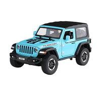 YCNXEB Maqueta de Coche a Escala 1 24 para Jeep Wrangler Aleación Fundición A Presión Modelo Colección Exhibición Coche De Juguete Regalos para Niños Coche En Miniatura(A)