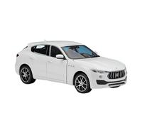 YCNXEB Maqueta de Coche a Escala 1 24 para Maserati Levante SUV Coche Miniatura Aleación Vehículos Metal Fundido A Presión Colecciones Entusiastas Los Coches Coche En Miniatura(White)
