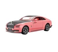 YCNXEB Maqueta de Coche a Escala 1:24 para Rolls Royce Spectre Sound and Light Alloy Mini Car Model Boutique De Pasatiempos para Adultos Coche En Miniatura(Pink)