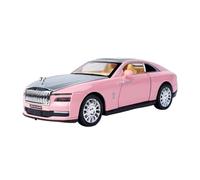 YCNXEB Maqueta de Coche a Escala 1:32 para El Vehículo Modelo De Metal Spectre New Energy Sound and Light, Adornos De Mesa para Niños Coche En Miniatura(Pink)