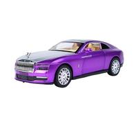 YCNXEB Maqueta de Coche a Escala 1:32 para El Vehículo Modelo De Metal Spectre New Energy Sound and Light, Adornos De Mesa para Niños Coche En Miniatura(Purple)