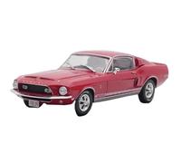 YCNXEB Maqueta de Coche a Escala 1:43 para El Modelo De Coche De Aleación Shelby Mustang GT, Acabado Estático Coleccionable, Decoración, Regalo para Adultos Coche En Miniatura