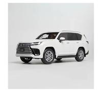 YCNXEB Maqueta de Coche a Escala Colección Conmemorativa para Entusiastas del Modelo Coche Metal Estático Lexus LX600 SUV Ultra Special Edition A Escala 1:18 Coche En Miniatura(White)