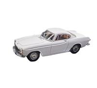 YCNXEB Maqueta de Coche a Escala Kit De Imitación De Sedán Real De Aleación De Vehículo Coleccionable Volvo P1800 A Escala 1/43 Coche En Miniatura(White)