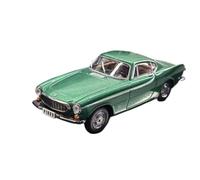 YCNXEB Maqueta de Coche a Escala Kit De Imitación De Sedán Real De Aleación De Vehículo Coleccionable Volvo P1800 A Escala 1/43 Coche En Miniatura(Verde)