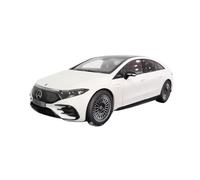 YCNXEB Maqueta de Coche a Escala Miniatura De Colección De Vehículos Benz MB EQS New Energy, con Acabado Metálico Escala 1:18 Coche En Miniatura