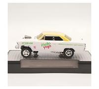 YCNXEB Maqueta de Coche a Escala para Chevrolet Nova Gasser 1967 1 64 Coche En Miniatura De Aleación Adornos De Vehículos De Juguete De Metal Coche En Miniatura