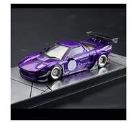 YCNXEB Maqueta de Coche a Escala para Honda Rocket Bunny V2 1 64 Coche En Miniatura De Aleación Metal Fundido A Presión Colección De Vehículos-púrpura Coche En Miniatura