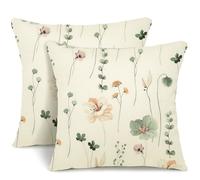 YCOLL Cojines Navidad 45x45 Funda Cojin Navidad Juego de 2 Fundas de Cojines Decorativa Cojines Sofa Cama para Decoracion Davidad