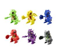 YCOO - Biopod Kombat Créatures Dans Son Sachet - 6 Créature Électroniques Sonores et Lumineuses à Construire et à Collectionner - Jouet Enfant Dès 5 ANS