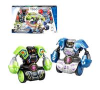 YCOO Robo Kombat Tornado Battle Pack, Paquete de Dos Robots Luchadores con Luces y Efectos de Sonido de puñetazos, Robots de Combate para niños y niñas Mayores de 5 años, Bizak (62006883)