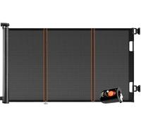 Ycozy 2026 Barrera Seguridad Niños Escalera Extensible 0-200cm Puerta Escalera Bebé Seguridad Retráctil con Diseño Barra Reforzada, Valla para Perros Infantil Pasillo Interiore Exteriore