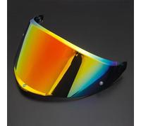 YCPHR Visera Casco de Motocicleta para AGV K6/K6S, Visera de Lente para Casco Protección contra Viento y Antivaho Lente de Reemplazo,Normal-B Gradient Red