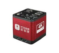 YCS Cámara de Microscopio Industrial 4K, Cámara de Alta Resolución para Microscopio Estereoscópico Trinocular, Soldadura de PCB