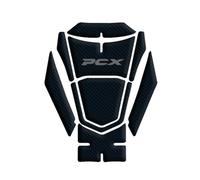 YCSYHQM Calcomanía de protección corporal para depósito de combustible de motocicleta, cubierta de tapa para PCX160 PCX 160 2021 5D, calcomanía de fibra de carbono 5D, titanio