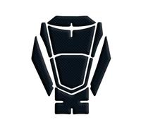 YCSYHQM Calcomanía de protección corporal para depósito de combustible de motocicleta, cubierta de tapa para PCX160 PCX 160 2021 5D, calcomanía de fibra de carbono 8, sin logotipo