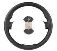 YCSYHQM Funda para volante de coche para H-Yundai Santa Fe Auto de cuero artificial