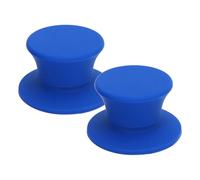 Yctze 1 par de Adaptadores de Eje óptico NAB Hub de 1/4 de Pulgada con Anillos de Goma Grabadoras de Cinta de Carrete a Carrete - Adaptadores de Concentrador NAB Duraderos, Compatibles y Fáciles de