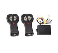 Yctze 1 par de controlador inalámbrico, kit de controlador de control remoto inalámbrico universal de 12 V para interruptores de cabrestante de control de cabrestante