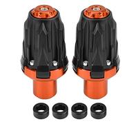 Yctze 1 par de protectores deslizantes universales antichoque para marco de motocicleta (naranja) para Anticaida Topes Honda CBR 600 F4i Topes Anticaida Moto Honda CB500F Topes Anticaida Honda CBR 600