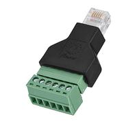 Yctze 1 Uds Ethernet R 6p6c M A 6 Pines S Terminal A Conector R 6p6c A Conector de Seis Pines Bloque de Terminales R M A S R M to S Terminal A R S Terminal A F Ethernet R Rj11 Cable