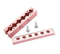 Yctze 12.1 Molde de Lápiz Labial de Bricolaje - Herramienta de Oro Rosa de Aleación de Aluminio para Hacer Lápiz Labial y Bálsamo - Colores Fáciles de Usar y Modulado para Amantes del Bricolaje (6