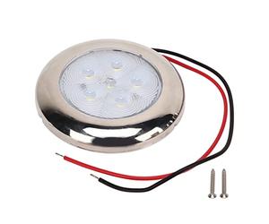 Yctze 12V LED Luz de Techo para RV, Impermeable IP65, Luz Blanca para Barco, Caravana, Autocaravana y Furgoneta, Luz de Cortesía Marina, Luz de Lectura para RV