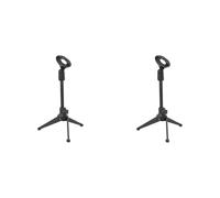 Yctze 2 PCS Portátil Portátil de Stand de Teléfono Ajustable Trípode de Escritorio con Clip Desmontable - para Conferencias y Transmisiones en Vivo