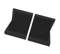 Yctze 2 PCS -Slip Bloques de Pedal con Gancho y Sujetadores de Nylon, Espuma EVA Ligera para Hi -Hat y Pedales Estable