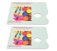 Yctze 2 Piezas de Doble Cara para Acuarela, Acrílico y Pintura Al óleo: Prácticos Mezcladores de Arte