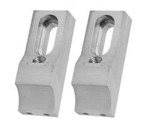 Yctze 2 Piezas Mordaza de Sujeción Lateral, Abrazadera para Tornillo de Banco M6, Fuerza de Sujeción 60kn, Acero para Molde S136h, for de Moldes