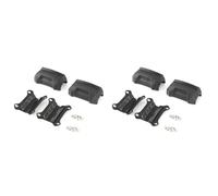 Yctze 2 Unids 25mm/1in Parachoques Protector Anti Gota de Goma Universal FIT para R1200gs R1250gs F800gs Accesorios