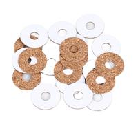 Yctze 20 PCS CONDE DE PELÍCULO DE GUITARIA DE LA GUITARIA- DE Corcho a Prueba DE Sudor para Control Estable y Recogida DE Sonido Precisa, Ideal para Estilos Musicales