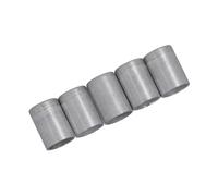 Yctze 20 Piezas de Cubierta de Junta de Acondicionamiento, Cubierta de Conector de Tubo de Manguera de CA de Aluminio, Accesorio de Tubería para Vehículos de 3/8 Pulgadas (5/8 pulgadas)