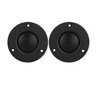 Yctze 2pcs 25 Mm Tweeter Speaker Treble Altavo Alta Sensibilidad 60W 4Ω ABS+Diafragma de Metal con Radiadores para una Calidad de Sonido Premium