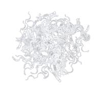 Yctze 300 Clips de Plástico Reutilizables para Tomates, Soporte para Plantas de Jardín, Clips de Soporte para Plantas, Tomates, Enredaderas, Verduras y Flores, Eficaces para un Crecimiento Más (50