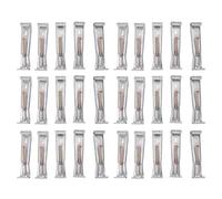 Yctze 30pcs Colgadores de Canalones de Tornillo Rápido de 30 Piezas con Tornillos Previamente Ensamblados para Canaletas de aluminio: Instalación Fácil para Reparación de Flacores