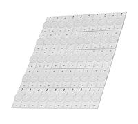 Yctze 50 Cuentas de Lámpara LED SMD de 6 V con Lente y Cable de 2 M para Reparación Universal de Televisores LCD y Aplicaciones de Control Industrial