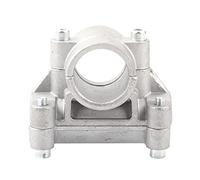 Yctze Abrazadera de Soporte de, 26/28 Mm Abrazadera de Soporte de Soporte de Mano para Tubo de Desbrozadora Desbrozadora (Soporte Cruzado (26, 19))