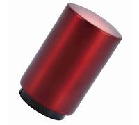 Yctze Abridor de Botellas Automático, Abridor de Empuje de Acero Inoxidable, Herramienta de Apertura de Tapa de Botella con Imán, Ideal para Cerveza, Botellas de Bebidas de Vidrio, Bar de (rojo)