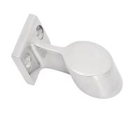 Yctze Accesorio de Pasamanos para Barco de Acero Inoxidable, Extremo de Soporte Resistente para Tubo Marino de 22mm