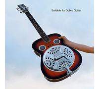Yctze Accesorios de Portero de Spider Bridge Juego para la Guitarra de Resonador Dobro: Piezas de Repuesto Completas Que Incluyen Puente de Araña, Corbata, Cono de Reonador, Silla de Montar y Más