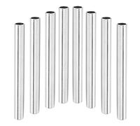 Yctze Accesorios de Tubería de Eje de Ensamblaje Giratorio de Tubo de Aluminio, Piezas de Soporte de Robot Livianos de Alta Resistencia, Accesorios de Soporte Estructural Robótico, 10 Piezas de de